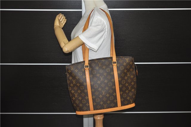 Authentic Louis Vuitton Monogram Babylone Shoulder Tote Bag M51102 LV 9395E