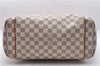 Authentic Louis Vuitton Damier Azur Totally MM Tote Bag N51262 LV 9396E
