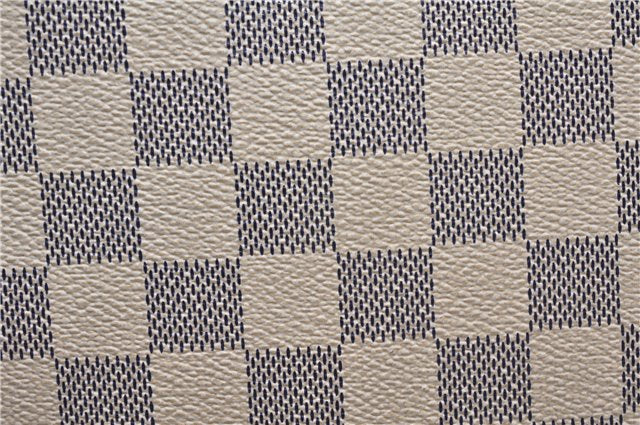 Authentic Louis Vuitton Damier Azur Totally MM Tote Bag N51262 LV 9396E