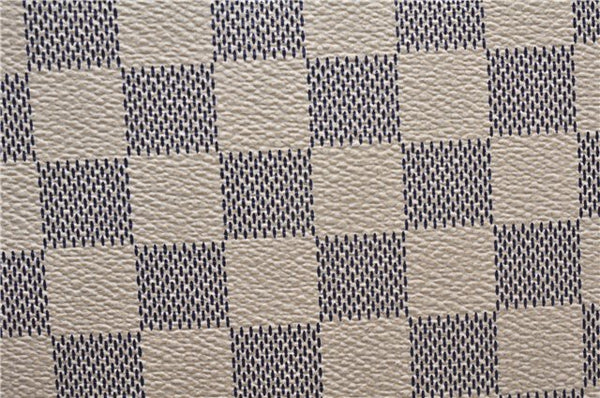 Authentic Louis Vuitton Damier Azur Totally MM Tote Bag N51262 LV 9396E