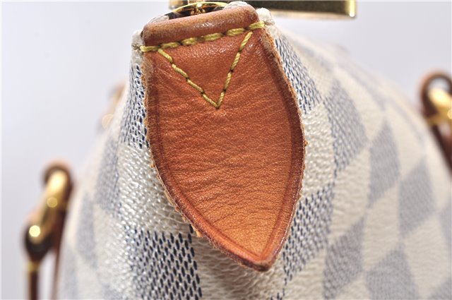 Authentic Louis Vuitton Damier Azur Totally MM Tote Bag N51262 LV 9396E