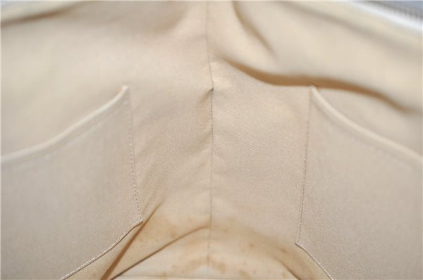 Authentic Louis Vuitton Damier Azur Totally MM Tote Bag N51262 LV 9396E