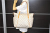 Authentic Louis Vuitton Damier Azur Totally MM Tote Bag N51262 LV 9396E