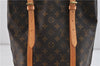 Authentic Louis Vuitton Monogram Bucket GM Shoulder Bag M42236 LV 9400C