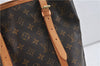 Authentic Louis Vuitton Monogram Bucket GM Shoulder Bag M42236 LV 9400C