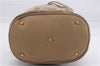 Authentic GUCCI Bamboo 2way Hand Shoulder Bag Purse Suede Leather Beige 9400D