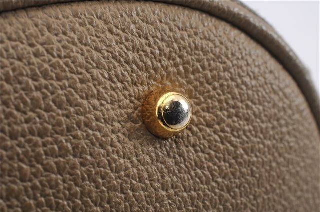 Authentic GUCCI Bamboo 2way Hand Shoulder Bag Purse Suede Leather Beige 9400D