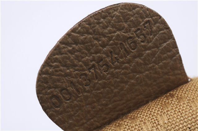 Authentic GUCCI Bamboo 2way Hand Shoulder Bag Purse Suede Leather Beige 9400D