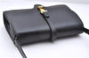 Authentic GUCCI Vintage Shoulder Cross Body Bag Purse Leather Black 9402E