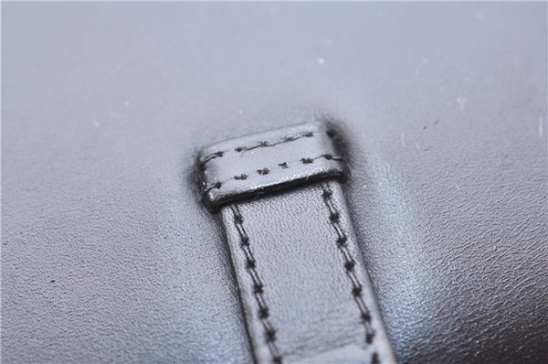 Authentic GUCCI Vintage Shoulder Cross Body Bag Purse Leather Black 9402E