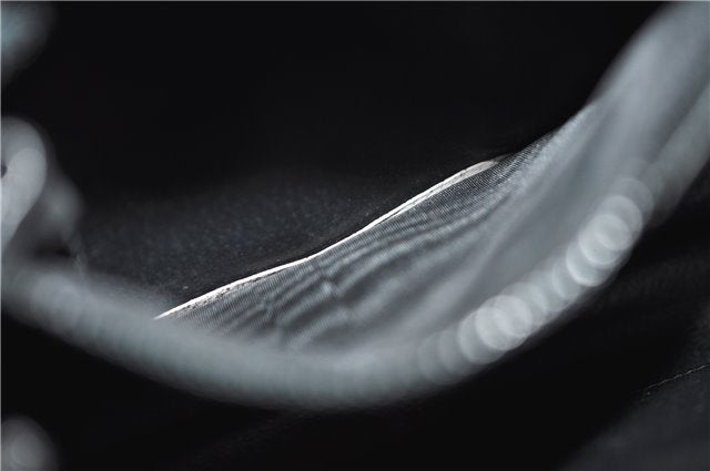 Authentic GUCCI Vintage Shoulder Cross Body Bag Purse Leather Black 9402E