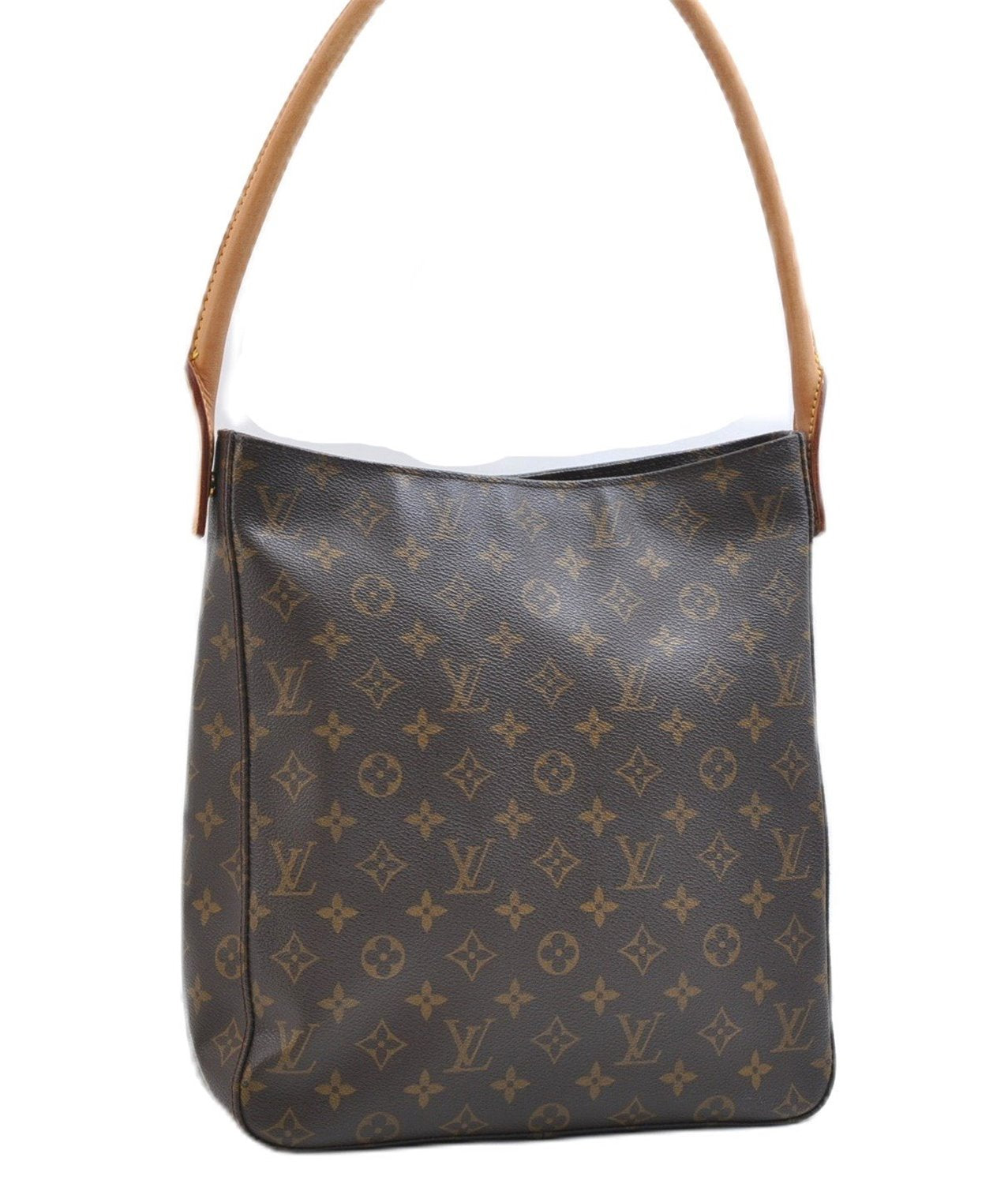 Authentic Louis Vuitton Monogram Looping GM Shoulder Bag M51145 LV 9403E