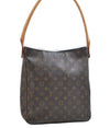 Authentic Louis Vuitton Monogram Looping GM Shoulder Bag M51145 LV 9403E
