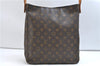 Authentic Louis Vuitton Monogram Looping GM Shoulder Bag M51145 LV 9403E