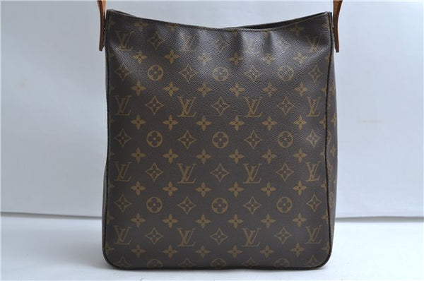 Authentic Louis Vuitton Monogram Looping GM Shoulder Bag M51145 LV 9403E
