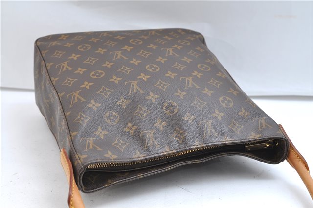 Authentic Louis Vuitton Monogram Looping GM Shoulder Bag M51145 LV 9403E