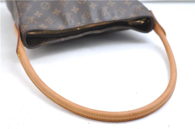 Authentic Louis Vuitton Monogram Looping GM Shoulder Bag M51145 LV 9403E