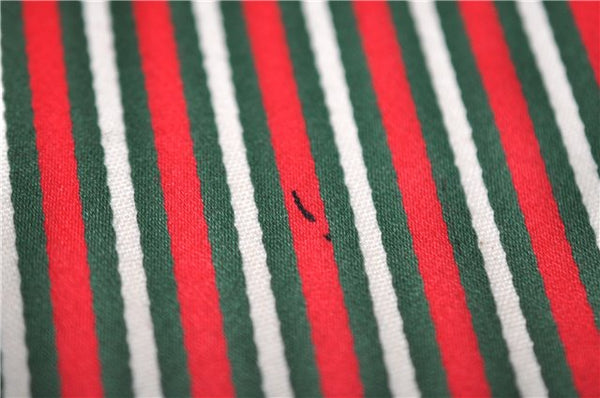 Authentic GUCCI Bamboo Horsebit Shoulder Tote Bag Leather 159398 Ivory 9403F