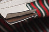 Authentic GUCCI Bamboo Horsebit Shoulder Tote Bag Leather 159398 Ivory 9403F