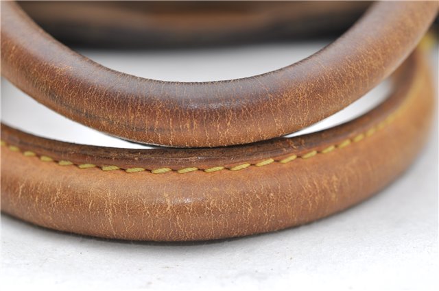 Authentic Louis Vuitton Monogram Sac Plat Hand Bag M51140 LV 9404C