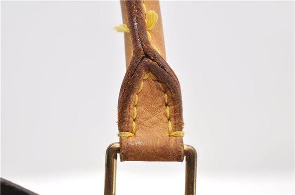 Authentic Louis Vuitton Monogram Sac Plat Hand Bag M51140 LV 9404C