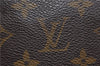 Authentic Louis Vuitton Monogram Sac Plat Hand Bag M51140 LV 9404C
