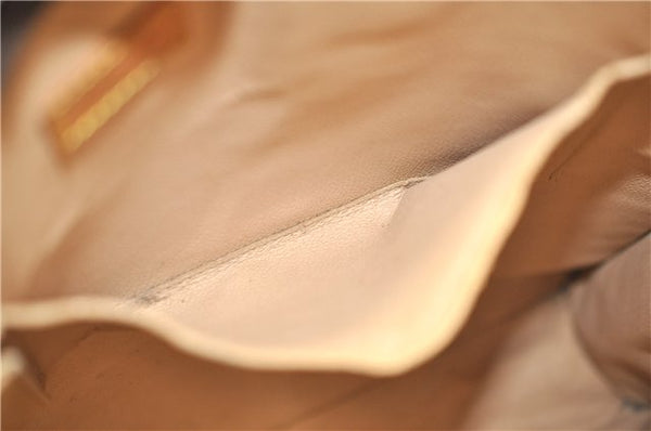 Authentic Louis Vuitton Monogram Sac Plat Hand Bag M51140 LV 9404C