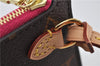 Authentic Louis Vuitton Monogram Neverfull Pouch Purse Clutch Bag Pink LV 9407E