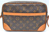 Authentic Louis Vuitton Monogram Trocadero 27 Shoulder Cross Bag M51274 LV 9410G