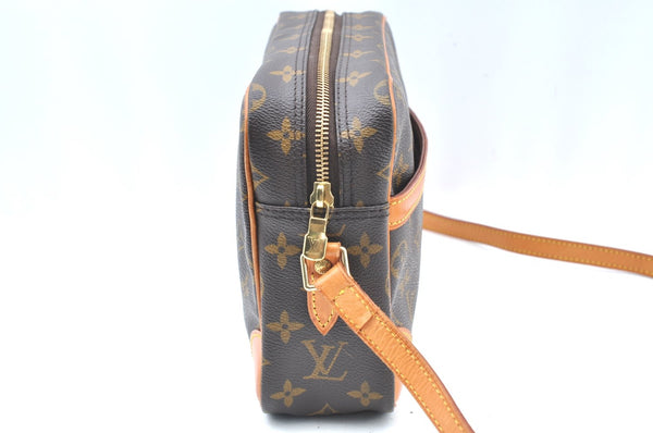 Authentic Louis Vuitton Monogram Trocadero 27 Shoulder Cross Bag M51274 LV 9410G