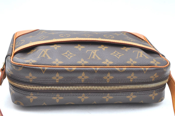 Authentic Louis Vuitton Monogram Trocadero 27 Shoulder Cross Bag M51274 LV 9410G