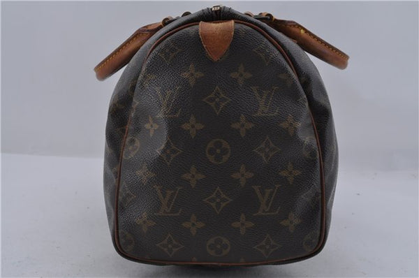 Authentic Louis Vuitton Monogram Speedy 30 Hand Bag Purse M41526 LV 9411C