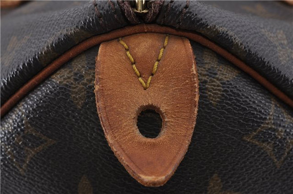 Authentic Louis Vuitton Monogram Speedy 30 Hand Bag Purse M41526 LV 9411C