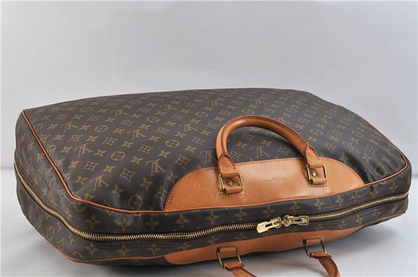 Authentic Louis Vuitton Monogram Alize 1 Poches 2 Way Travel Bag M41393 LV 9415C