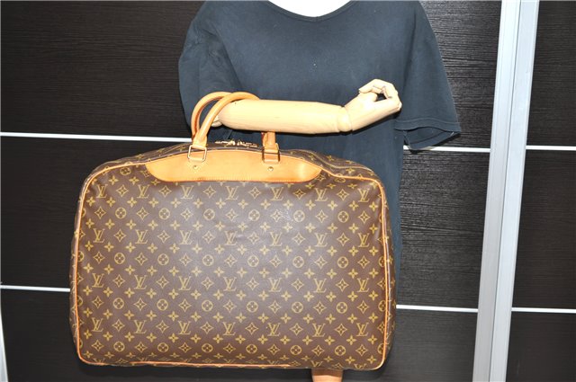 Authentic Louis Vuitton Monogram Alize 1 Poches 2 Way Travel Bag M41393 LV 9415C