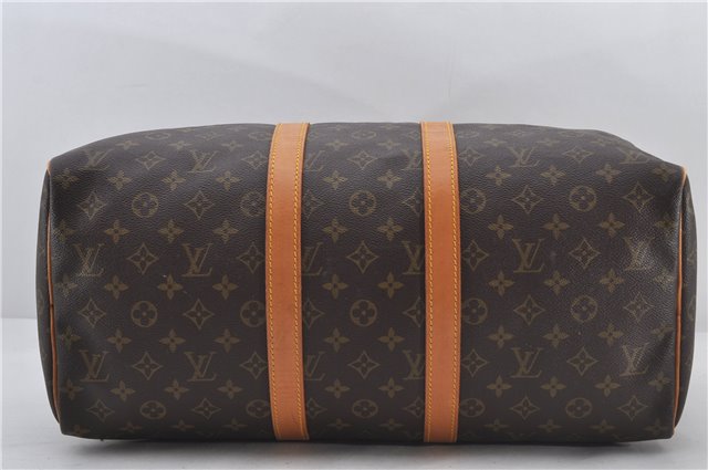 Authentic Louis Vuitton Monogram Keepall 45 Travel Boston Bag Old Model LV 9419E