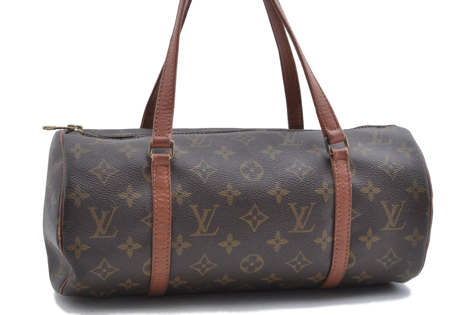 Authentic LOUIS VUITTON Monogram Papillon 30 Hand Bag Old Model LV 9420B