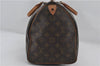 Authentic Louis Vuitton Monogram Speedy 35 Hand Boston Bag M41524 LV 9420E