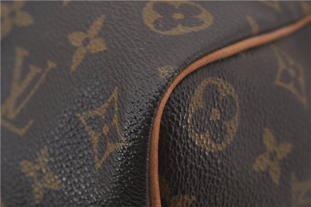 Authentic Louis Vuitton Monogram Speedy 35 Hand Boston Bag M41524 LV 9420E