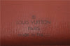 Auth Louis Vuitton Epi Porte Monnaie Billets Viennois Wallet M6324H Brown 9421C