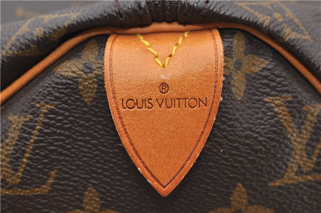 Authentic Louis Vuitton Monogram Speedy 40 Hand Bag M41522 LV 9422C