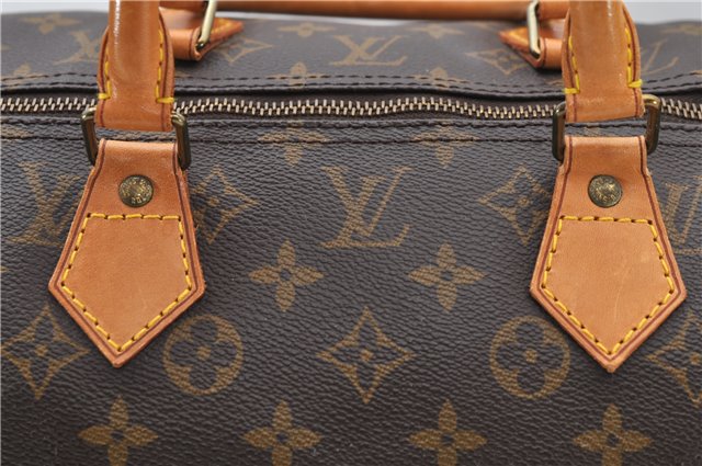 Authentic Louis Vuitton Monogram Speedy 40 Hand Bag M41522 LV 9422C