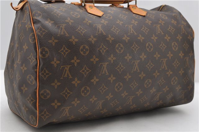 Authentic Louis Vuitton Monogram Speedy 40 Hand Bag M41522 LV 9422C