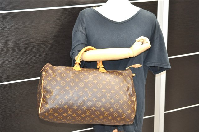 Authentic Louis Vuitton Monogram Speedy 40 Hand Bag M41522 LV 9422C