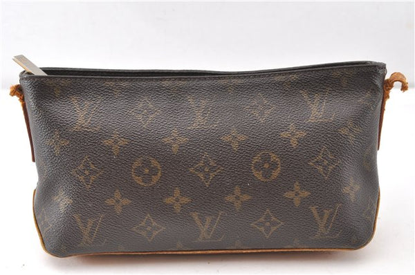 Authentic Louis Vuitton Monogram Trotteur Shoulder Cross Bag M51240 Junk 9422F