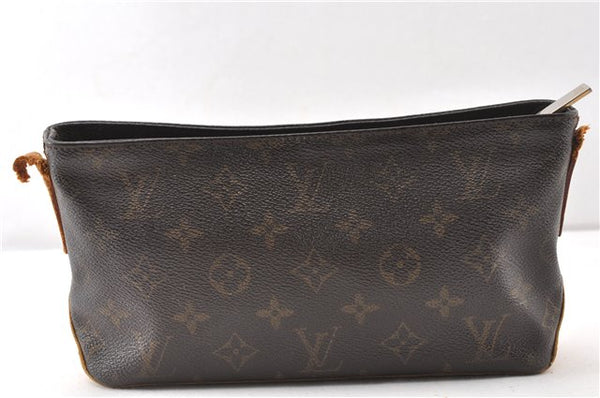 Authentic Louis Vuitton Monogram Trotteur Shoulder Cross Bag M51240 Junk 9422F