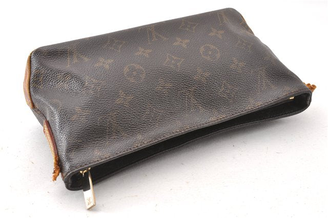 Authentic Louis Vuitton Monogram Trotteur Shoulder Cross Bag M51240 Junk 9422F