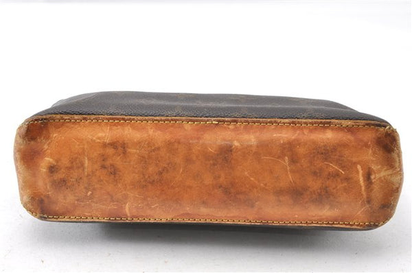 Authentic Louis Vuitton Monogram Trotteur Shoulder Cross Bag M51240 Junk 9422F