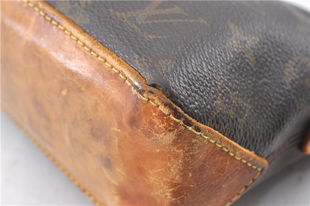 Authentic Louis Vuitton Monogram Trotteur Shoulder Cross Bag M51240 Junk 9422F