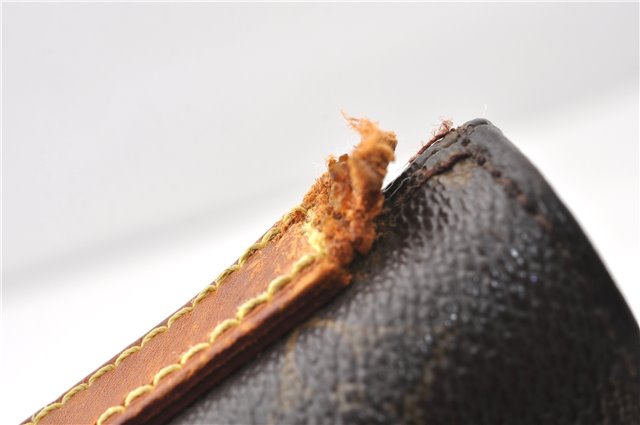 Authentic Louis Vuitton Monogram Trotteur Shoulder Cross Bag M51240 Junk 9422F